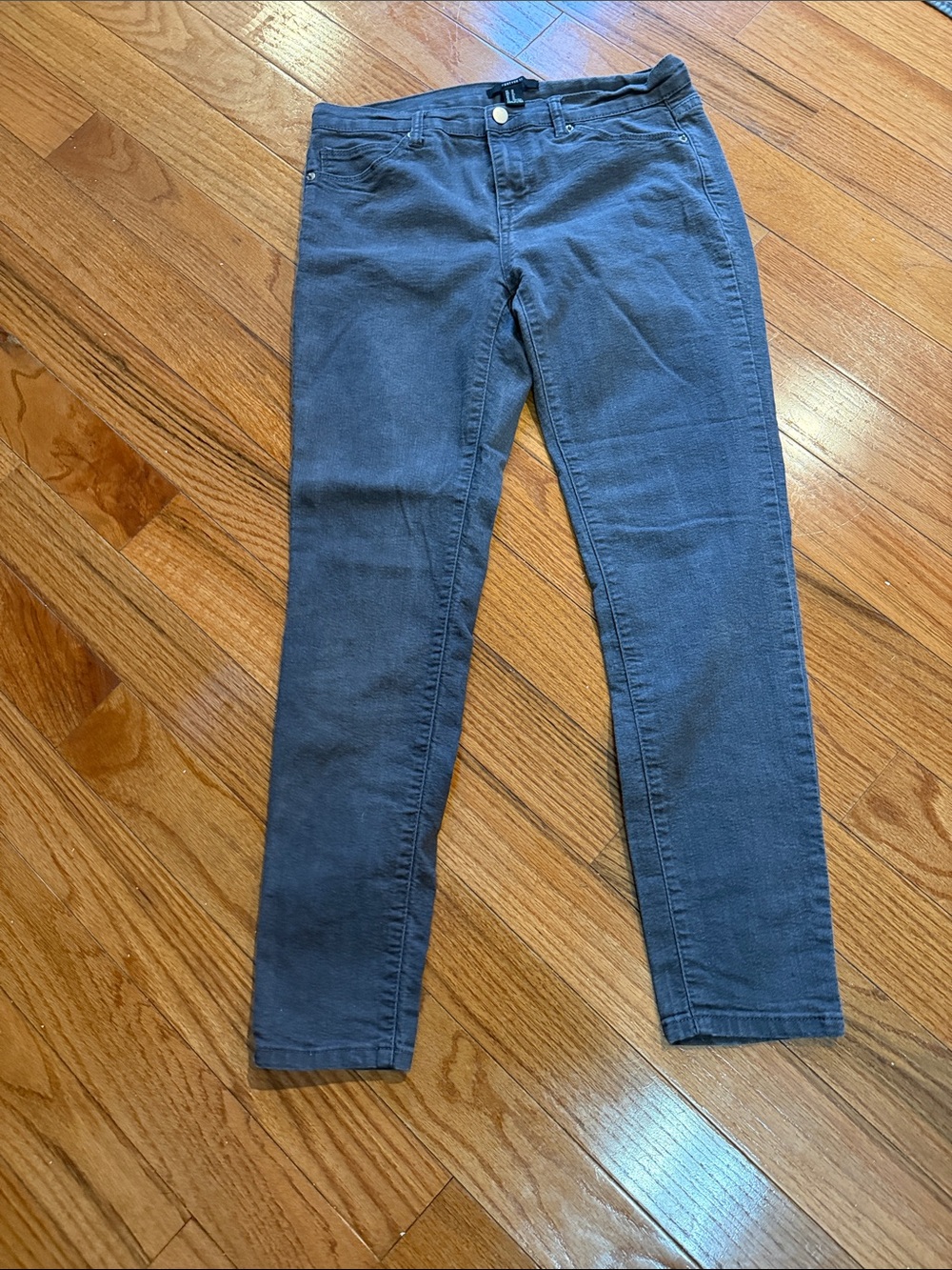 Forever 21 Women’s Skinny Jeans - Slate Gray Blue